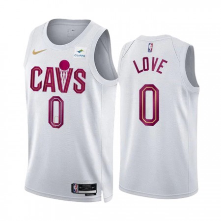 Dres Cleveland Cavaliers Kevin Love 0 Nike 2022-23 Association Edition Bijela Swingman